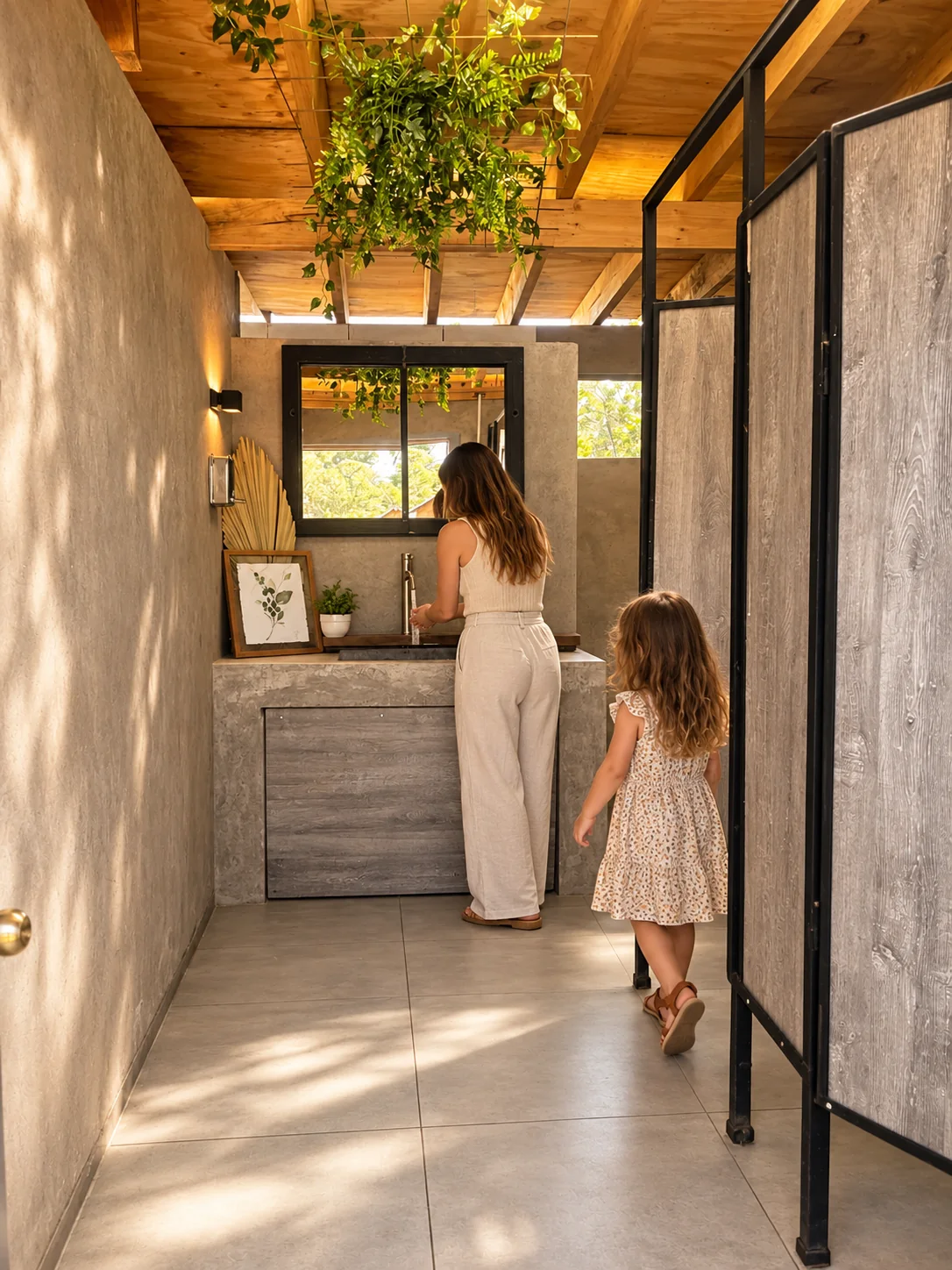Zona de baños real de Madriguera